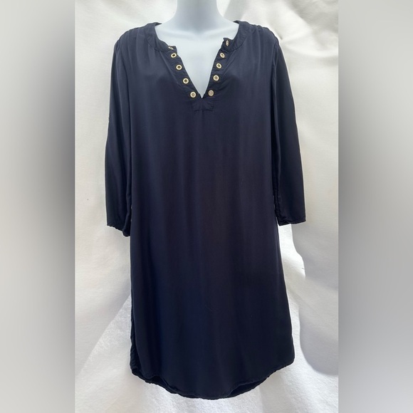 Michael Kors Dresses & Skirts - Michael kors Elegant Black V-Neck Dress # A2